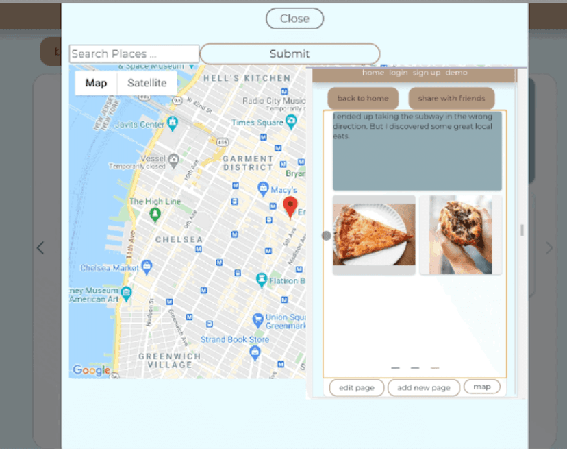 Scrapplr - A virtual photo book